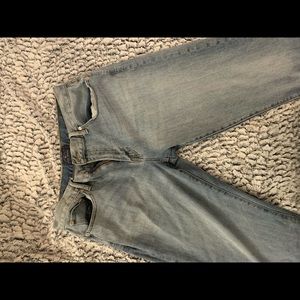 Light wash lucky jeans